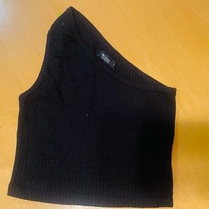 Michael Lauren One Shoulder Blouse